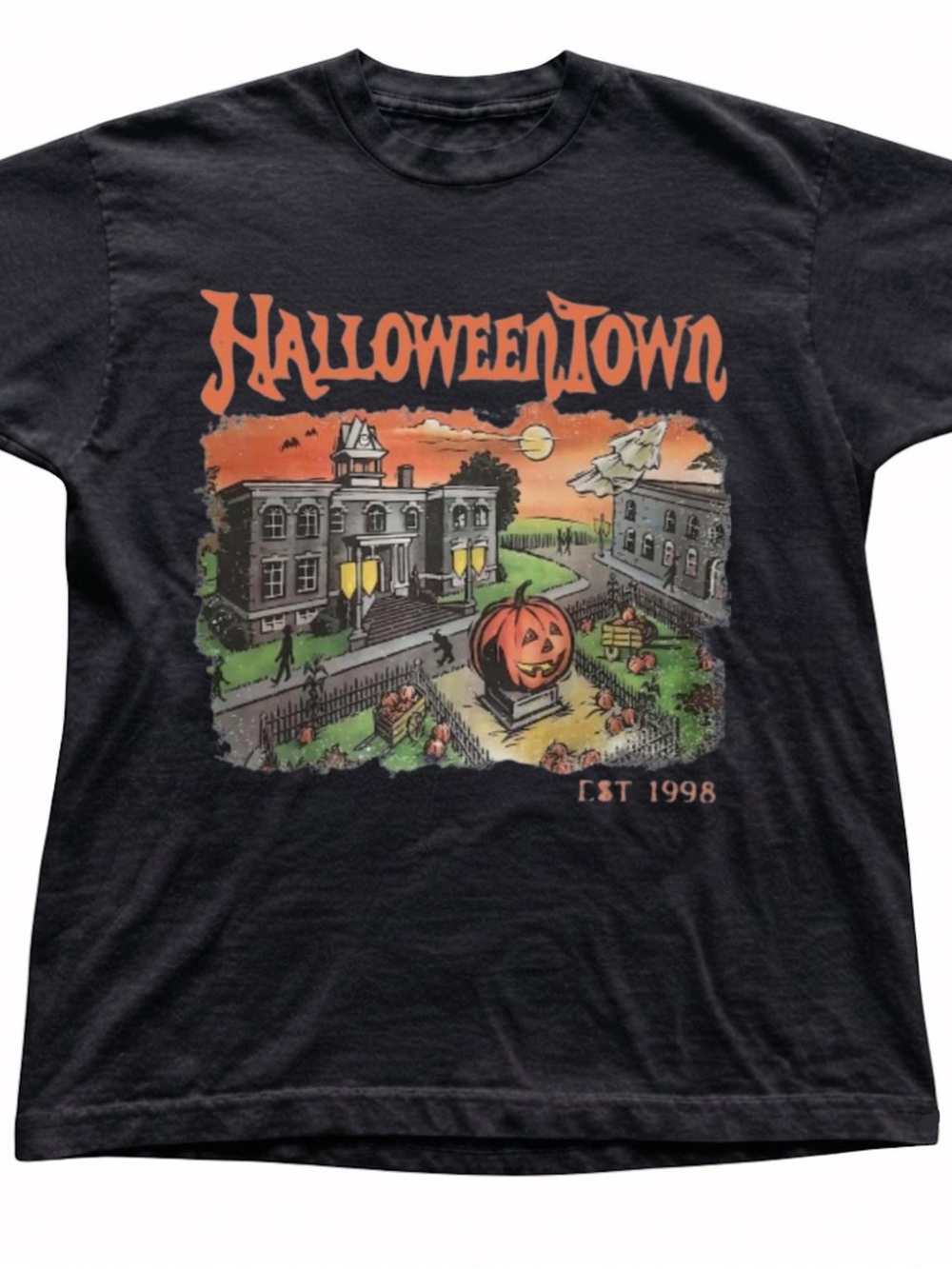 Halloweentown Est 1998 Graphic Gildan Unisex Tee
